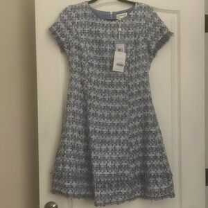 Halsbrook Sail to Sable Tweed Dress - Size 8 NWT